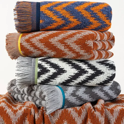 100% 면 술 목욕 타올, 부드러운 비치 타올, 스트라이프 타올, 가정용 욕실 타올