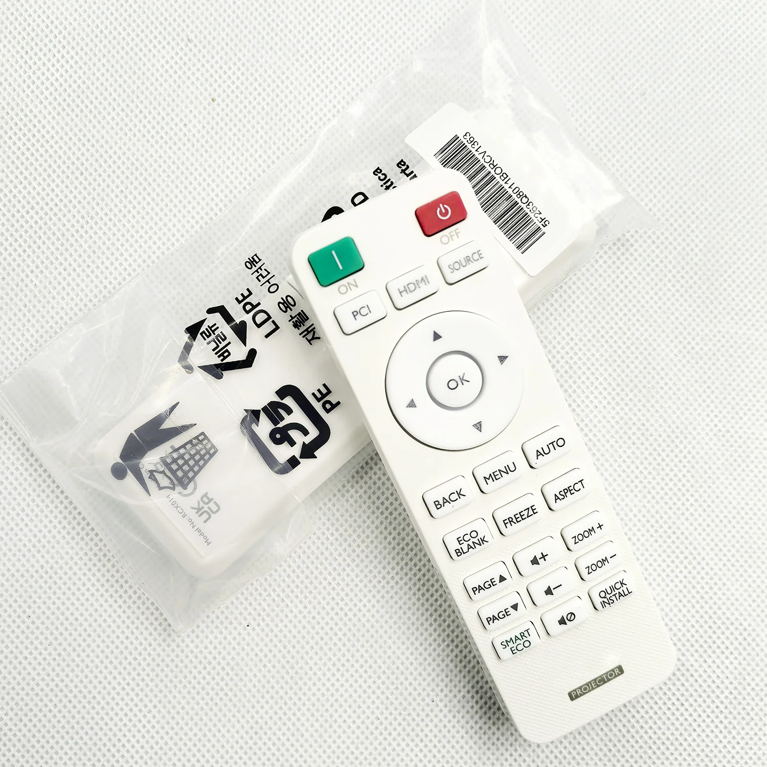 Mando a distancia RCX014 para proyector BenQ LW600ST LH600ST LW730 LH730 LW500 LW500ST LH500 LW550 LH550 AW30ST AH30ST