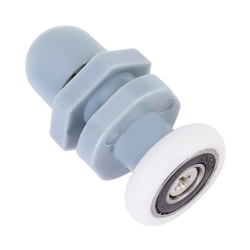 8 Stück langlebige Kunststoff-Schieberolle, Schienentür, Rad, Badezimmer, Glastür