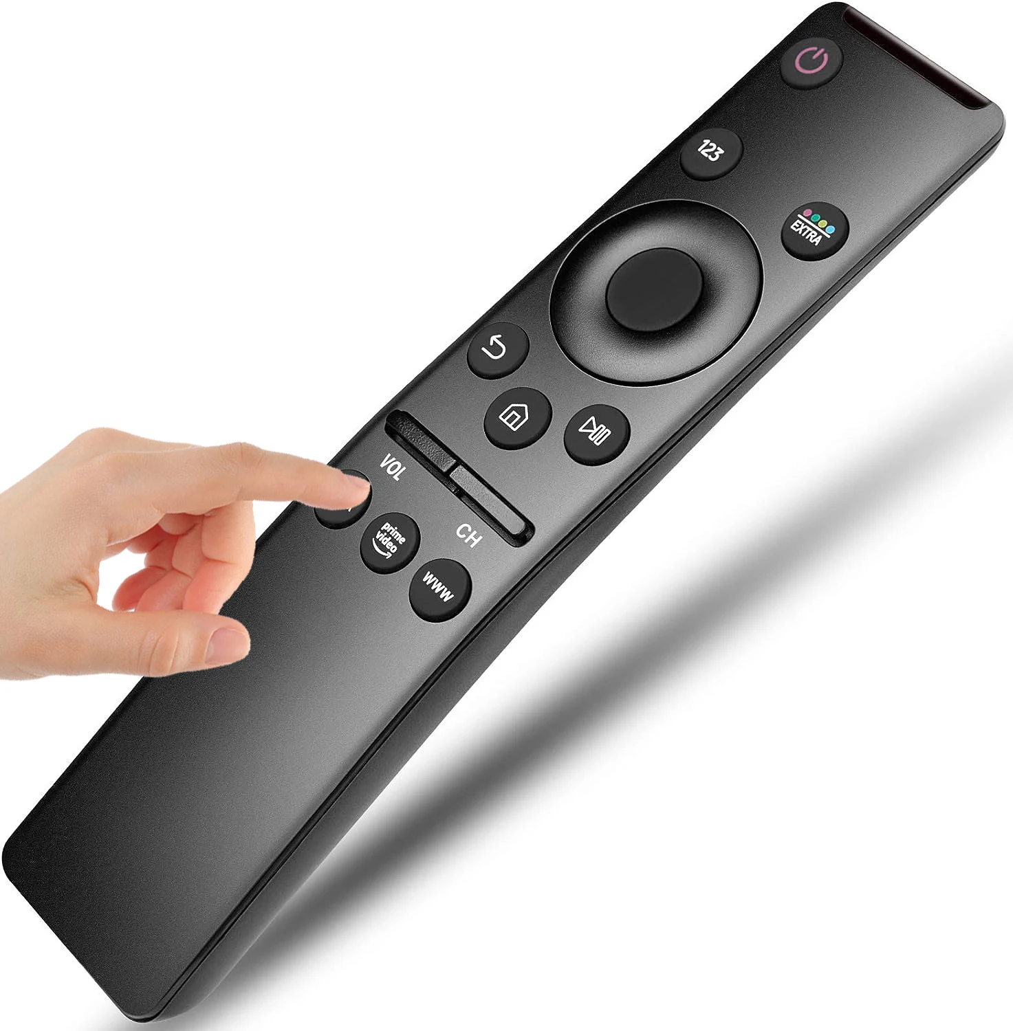 Universal Remote Control Compatiblefor All Samsung TV LED QLED UHDSUHD HDR LCD Frame Curved SolarHDTV 4K 8K 3D Smart TVs, withBu