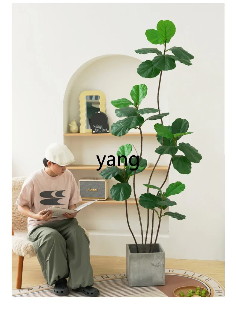 CX  simulation green plant potted plant advanced bionic plant large floor ornament