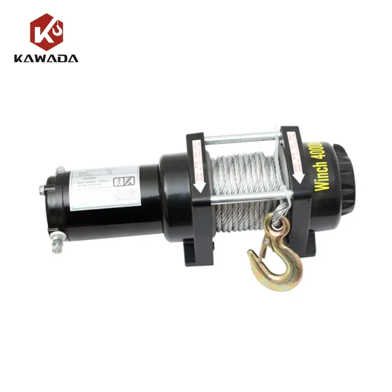 13500lbs electric winch  4x4 mini electric winch 3000kg 8 ton safety electric trapdoor winch for drawing