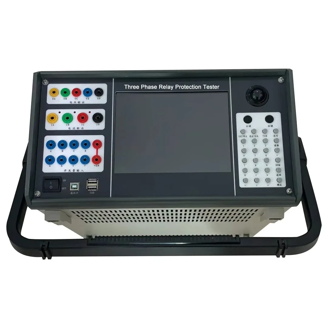 634 Automotive 3-phase Current 4-phase Voltage Relay protection Calibrator
