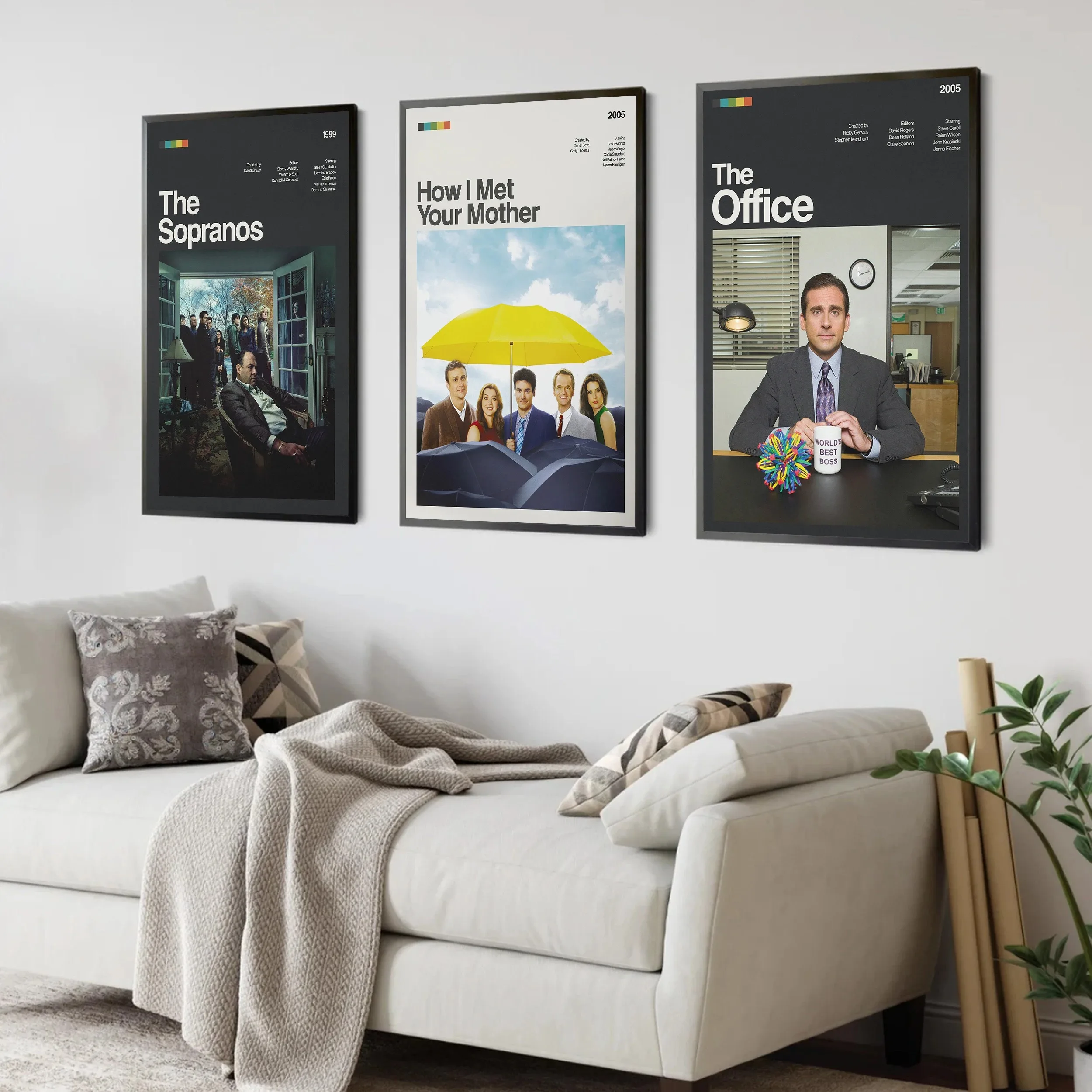 ملصق حائط للعرض التلفزيوني الحديث ، كسر سيء ، مكالمة أفضل ، ديكور منزلي سول ، طباعة عالية الجودة ، لوحة قماشية جمالية