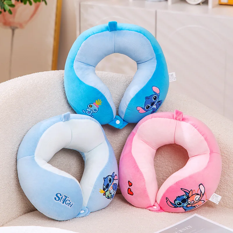 

2025 New Cartoon U-shaped Pillow for Nap Office Pillow Portable Travel Neck Neck Student Sleeping Pillow