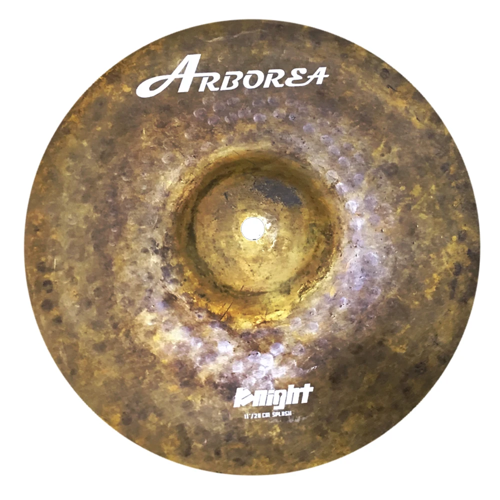 Arborea Knight Series Orignial Surface 11 inch Splash Cymbal for Drum Set Handmade Cymbal