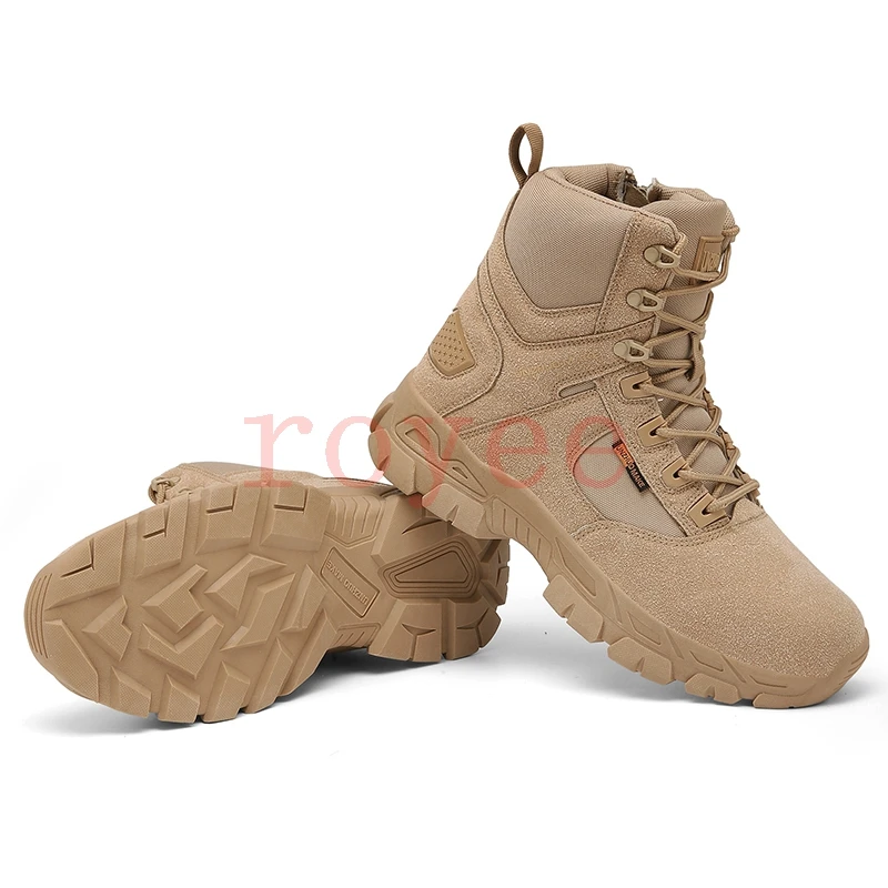 Ankle Boots Men Tactical Boots Motorcycle Boots Men Outdoor Motorcycle Shoes for Men Men Shoes Work Safety Shoes Large size 511