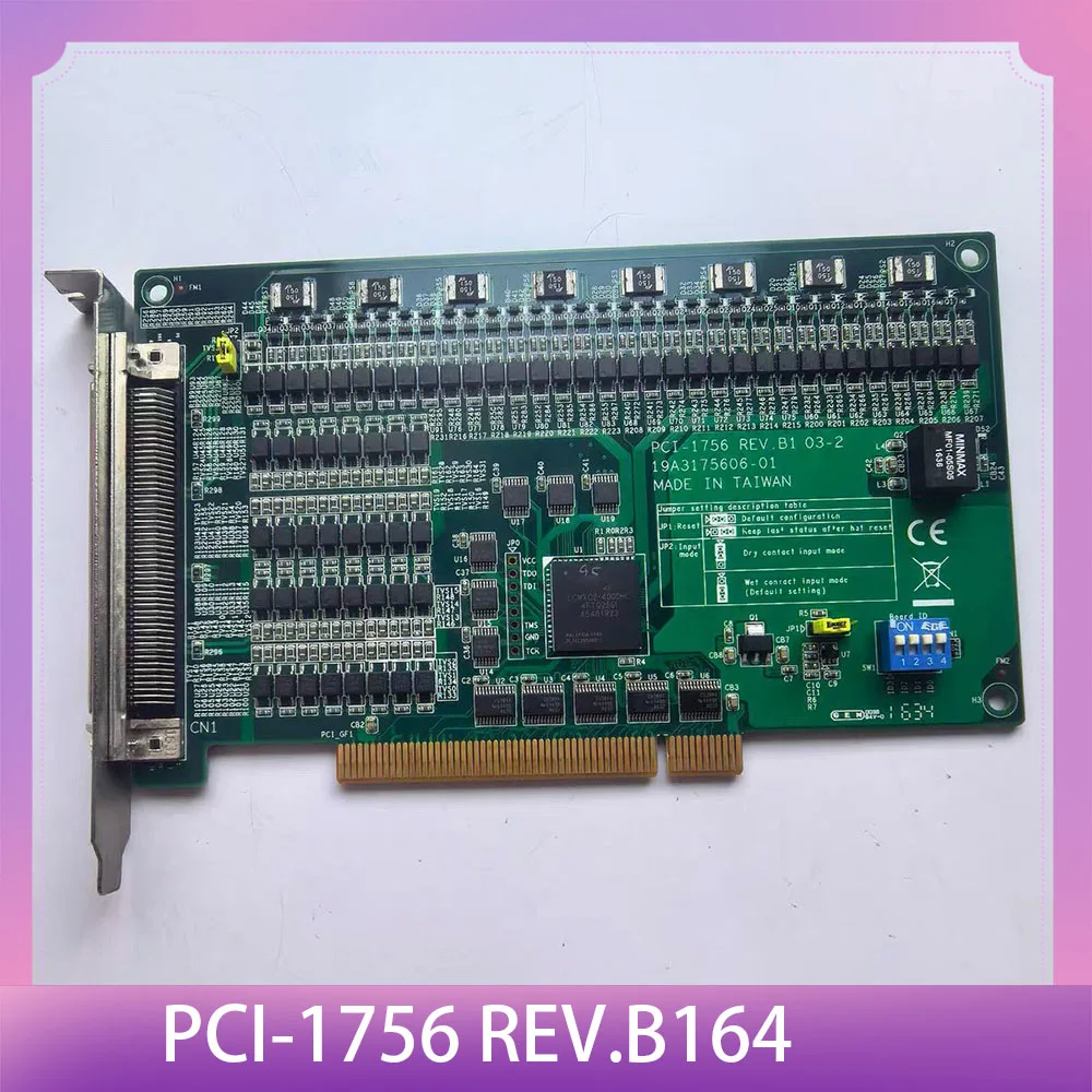 PCI-1756 REV.B164 isolated digital I/O card acquisition card
