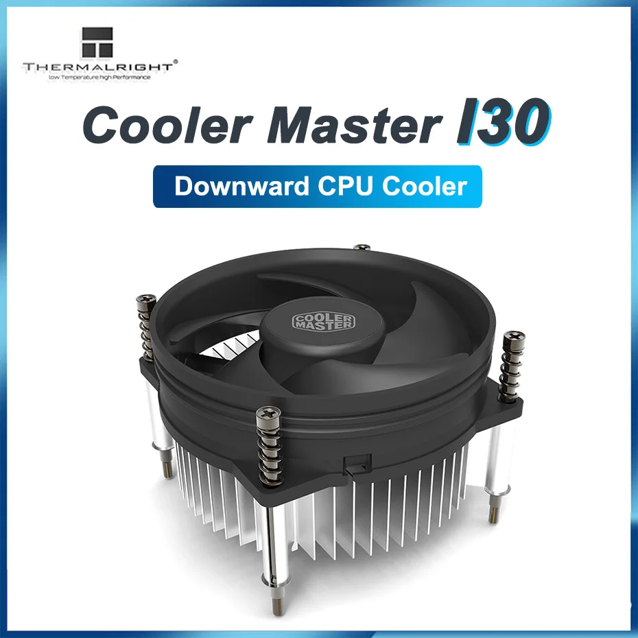 Cooler Master i30 MINI CPU Cooler Quiet Fan Desktop Computer Radiator For Intel LGA1150 1151 1155 1156