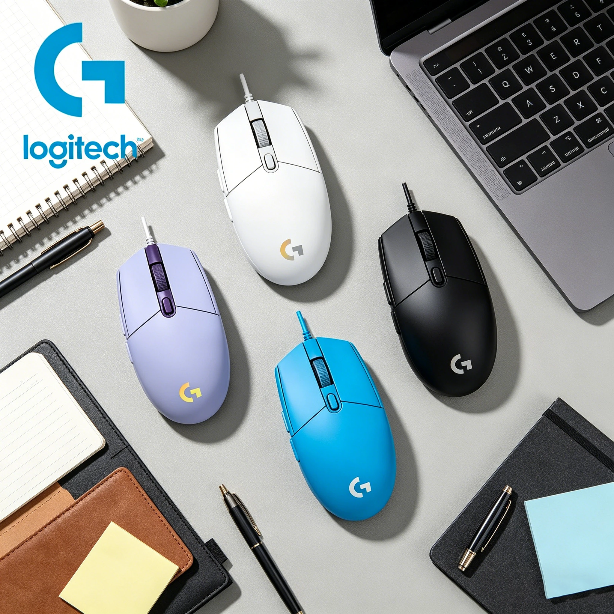 Logitech G102/G203 second-generation wired gaming mouse, office gaming universal mouse G304/G205 wireless gaming mouse