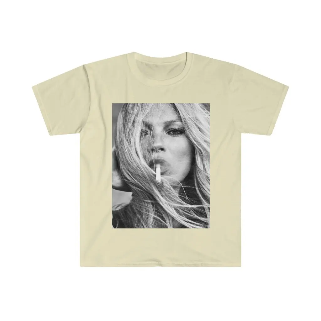 قمصان أيقونة الموضة، قمصان كيت موس 90s، قمصان ريترو، قمصان عارضة أزياء التسعينيات، قمصان مطبوعة ريترو، مطبوعات نماذج التسعينيات