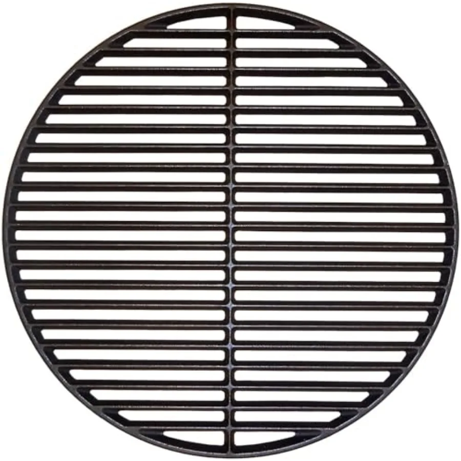 

CC69991 1-Pack 18 Inch Cast Iron Cooking Grate for Kamado Joe Classic, Joe II, Joe III, Vision Grill