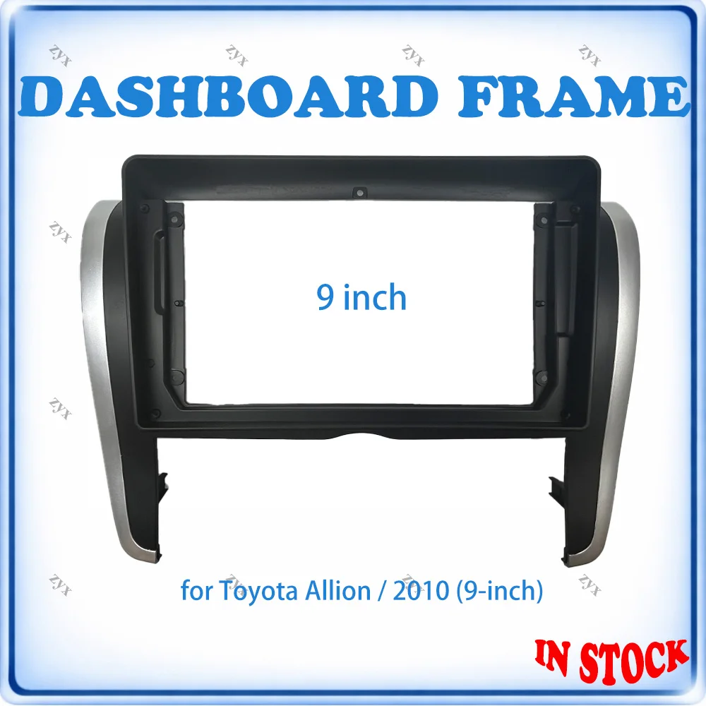 

Car Radio Fascia Frame For Toyota Allion 2010 9 inch Stereo Panel Wiring Harness Power Cable