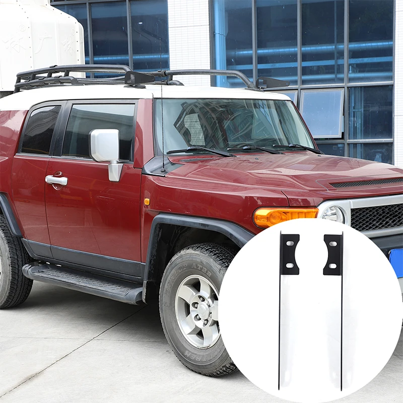 For 07-21 Toyota FJ Cruiser car roof searchlight bracket carbon steel 2-piece set (American flag style) car roof accessories