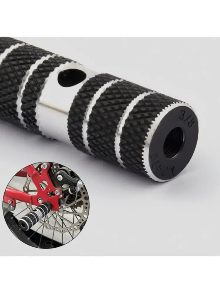 

2pack Mountain Bike Pedals Foot Folded Hollows Aluminum Alloys Foot Pedals