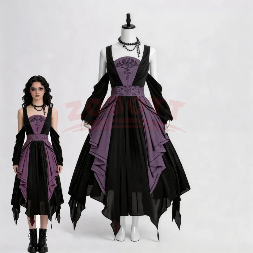 Vintage Women'S Formal Wear - Medieval Vintage Retro Gothic Style Dress
