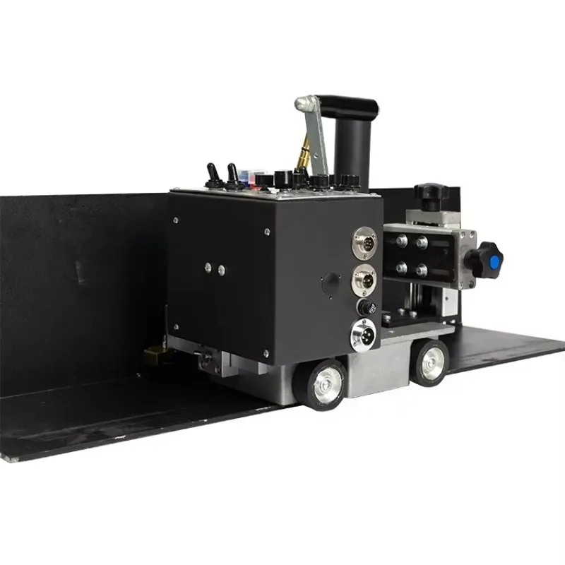 Self Adjusting New Welding Robot Handling Trolley Four-Wheel Drive 15W Quiet Operation