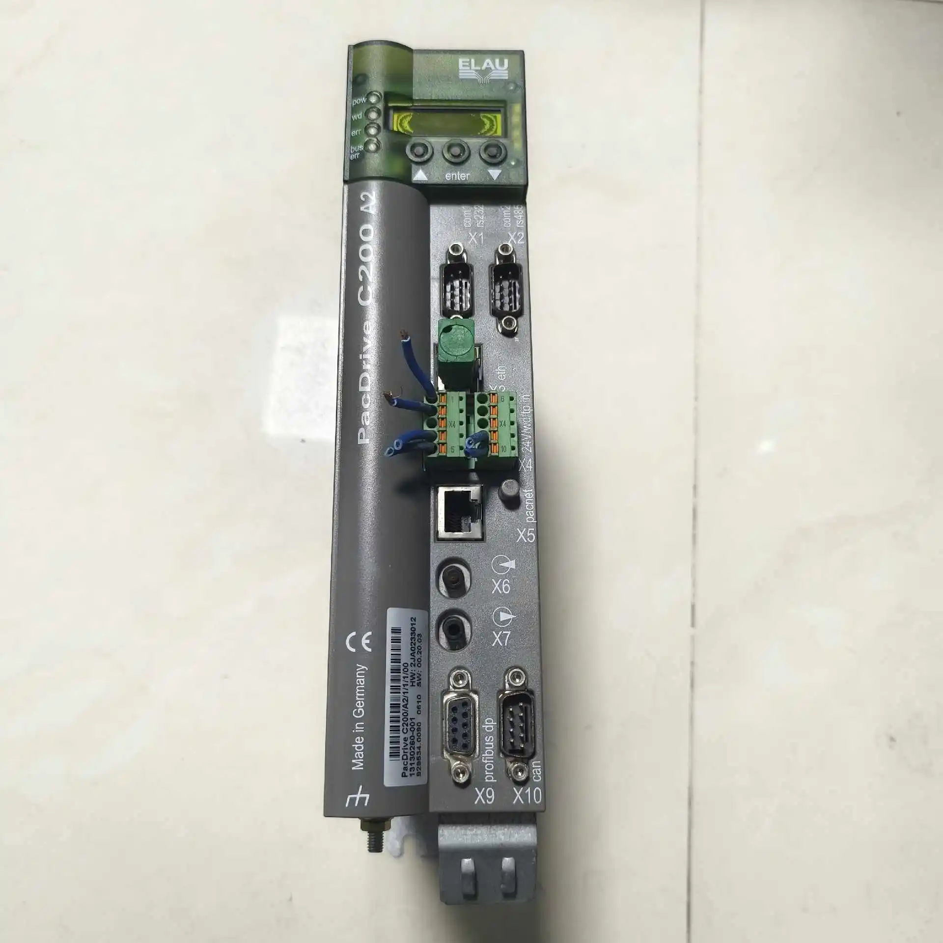 

C200/A2/1/1/1/00 PacDrive C200 Servo Drive for ELAU