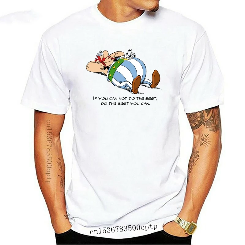 Mens Clothes Asterix Obelix Nap Do The Best Mens Premium T-Shirt Cotton T-shirt