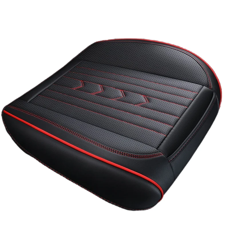 Leder-Autositzbezug, universeller Vordersitzschutz, Sitzkissen für 2024, Land Cruiser 100, Hyundai Kona Golf 6 GTI Camry 40