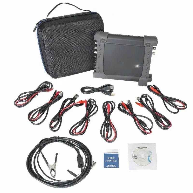 

Hantek 1008C Car Oscilloscope/DAQ/programmable Generator Handheld 8-channel USB 1008B with Automatic Ignition Probe
