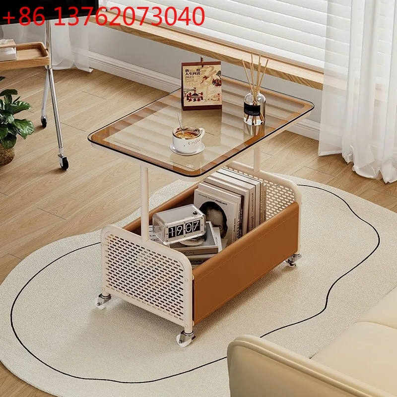Sofa Generation: Side Table, Movable Living Room, Small Coffee Table, Creative Side Cabinet, Small Trolley