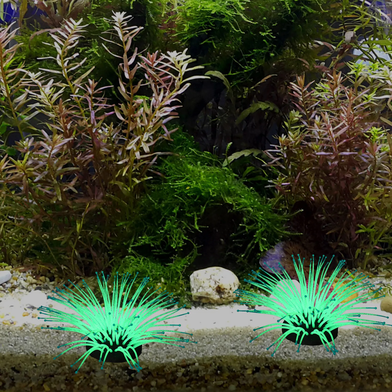 

Realistic Ornament Fish Tank Decor Aquarium Artificial Landscape For Underwater Landscaping Silicone Fake Decoration Fish