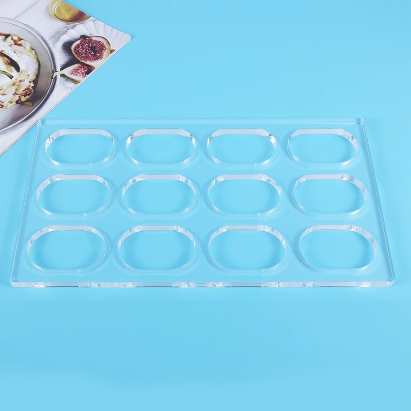 Dacquoise Cake Mold Acrylic Cookie Mould Makaron Dessert Bakery Japan DIY Baking Tool