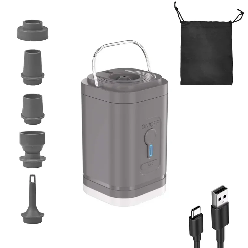 Hot Sale Mini Portable Air USB Rechargeable Battery Powered Compact Vacuum Unit for Quick Inflation and Deflation
