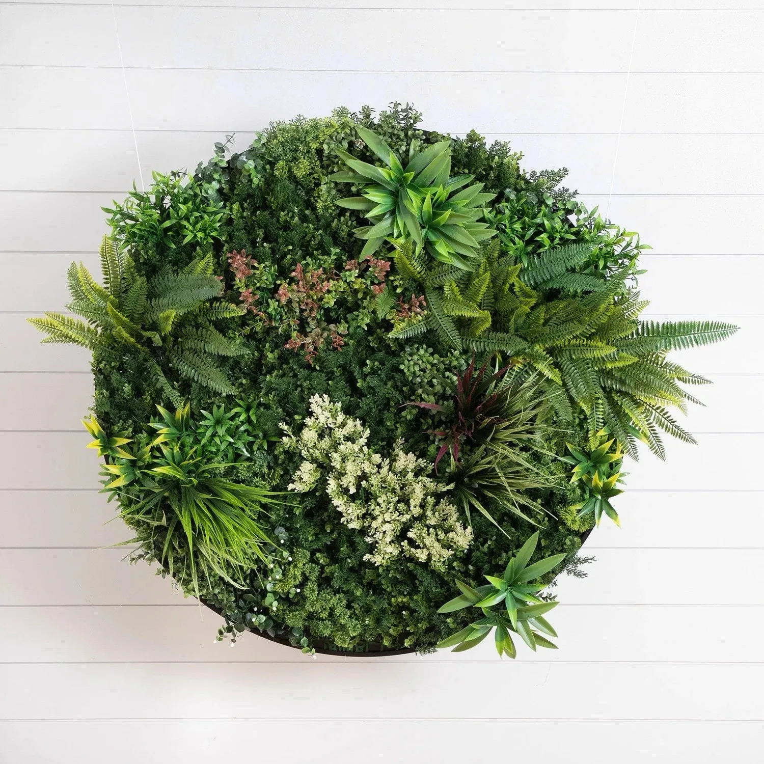 لوحة فنية جدارية صناعية مقاومة للأشعة فوق البنفسجية مقاس 38 بوصة من أمازون Rainforest مع إطار #1