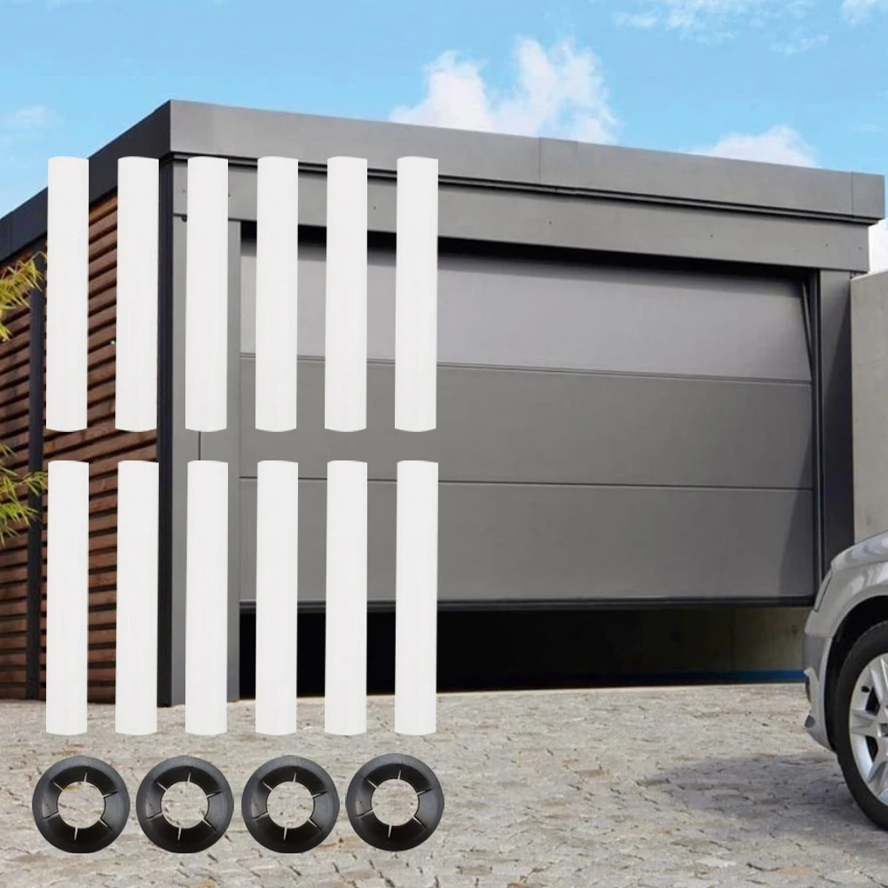 20 Stück Präzisionslager, hohe Belastung, Standardrollen, Hardware-Werkzeuge, 80 mm, kompatibel mit leisem Garagentor-Rollenlager