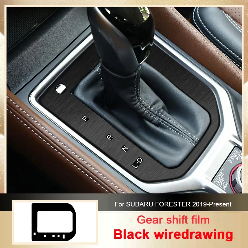 

Car Carbon Interior Sticker Auto Window Lifting Panel Decal Gear Door Protective Film Accessory For SUBARU FORESTER SK 2019-2026