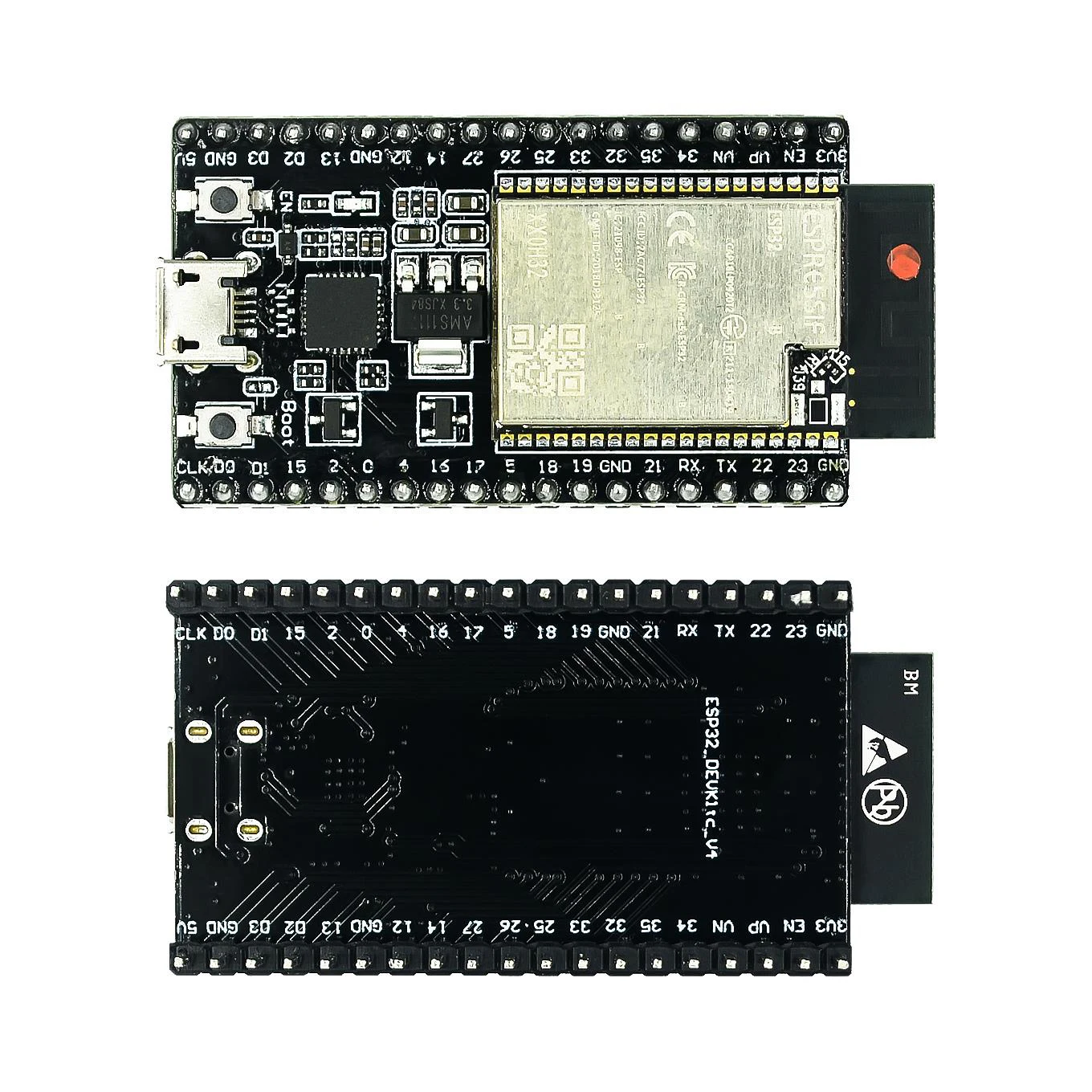 Placa principal ESP32-DevKitC Placa de desenvolvimento ESP32 ESP32- -32D ESP32- -32U