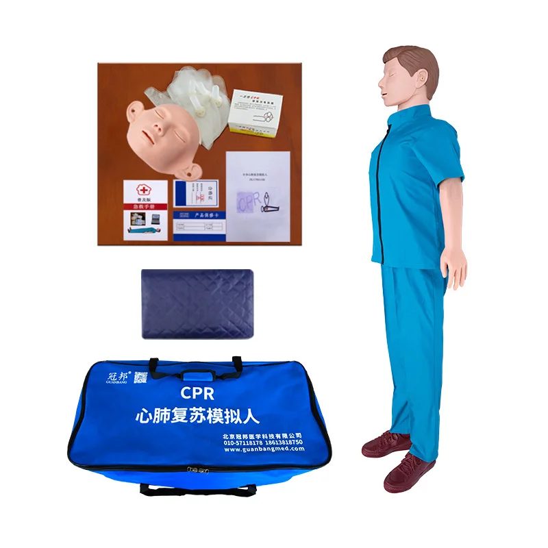 

Full Body CPR Simulator Artificial Respiration Training Dummy CPR Training Manikin/Mannequin Medical Training Model