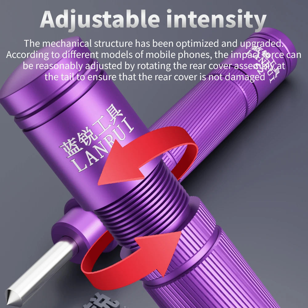 Lanrui S2 Back Glass Breaking Pen LCD Rear Camera Lens Strahlstift für Handy Breaking Glass Repair Breaking Pen