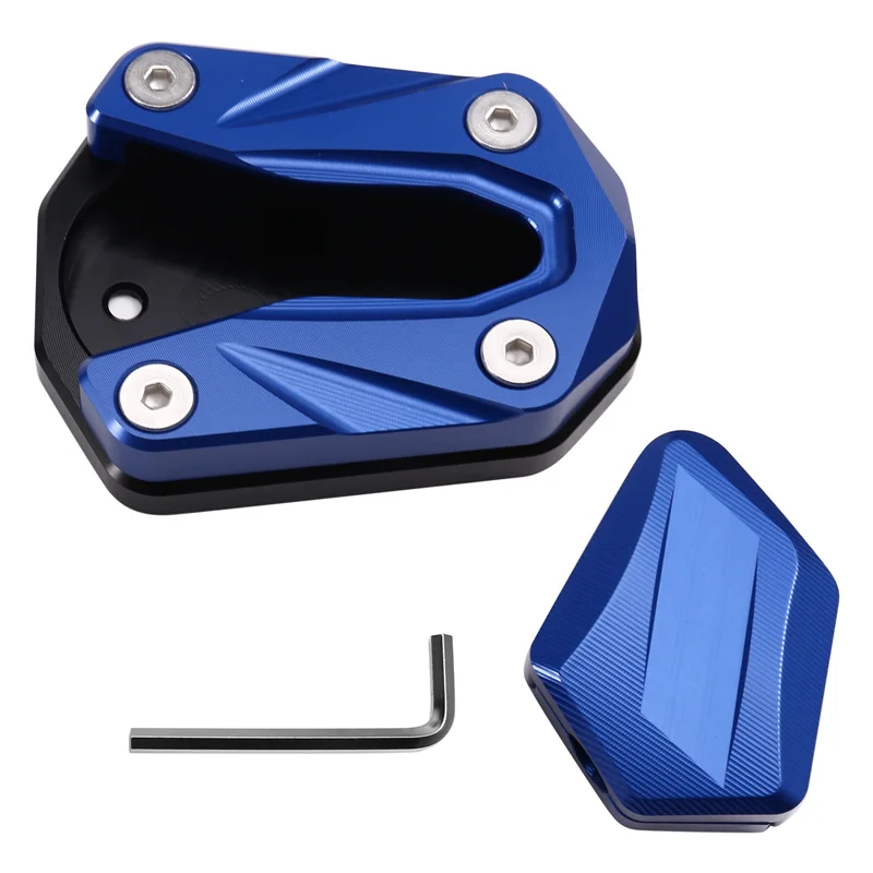

A58X-Motorcycle Kickstand Foot Side Stand Enlarger Plate Kickstand Enlarge Extension For ZONTES 368G 368 G