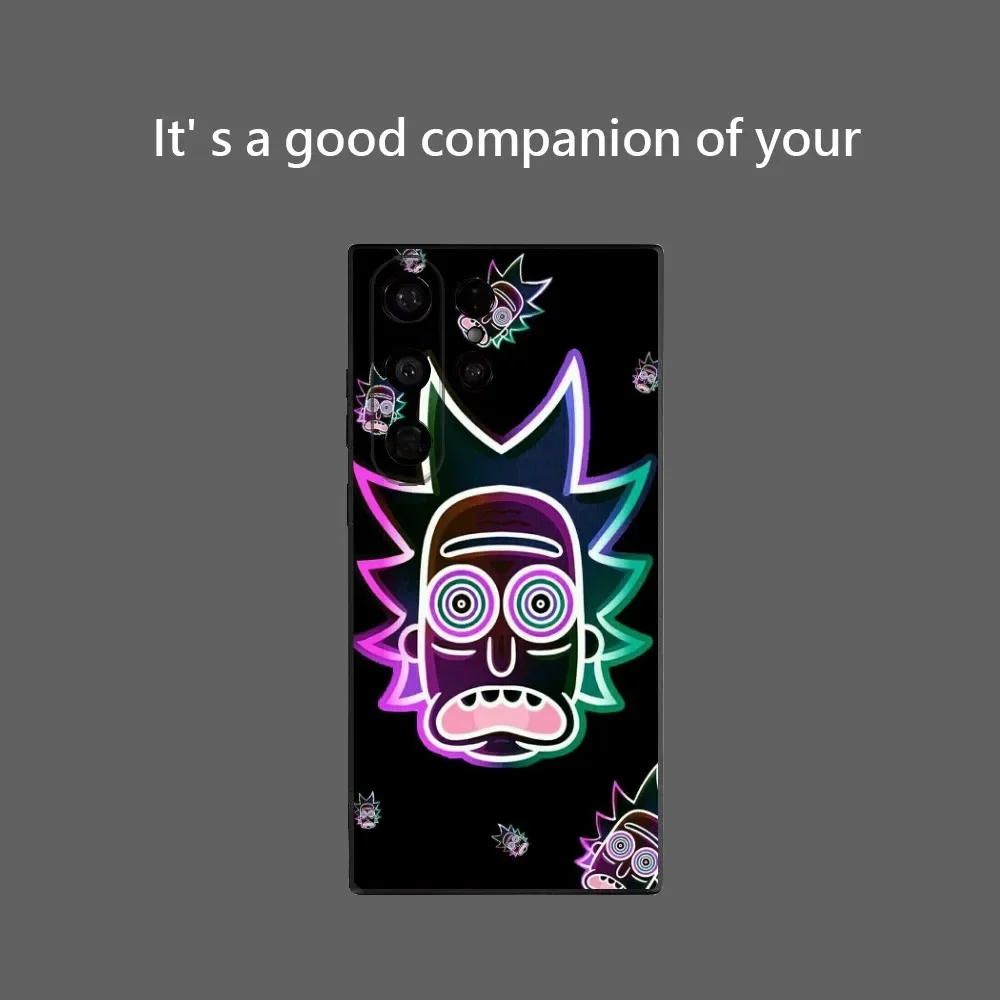 Epc Funny R-Ricks And M-Morties Phone Case For Samsung Galaxy S25 Ultra S22 S23 S24 Ultra S21 S20 5G Protective Soft Silicone TP