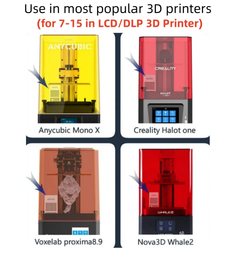 3D樹脂プリンター用ミニヒーター,LCD dlpプリンター用小型白色ヒーター