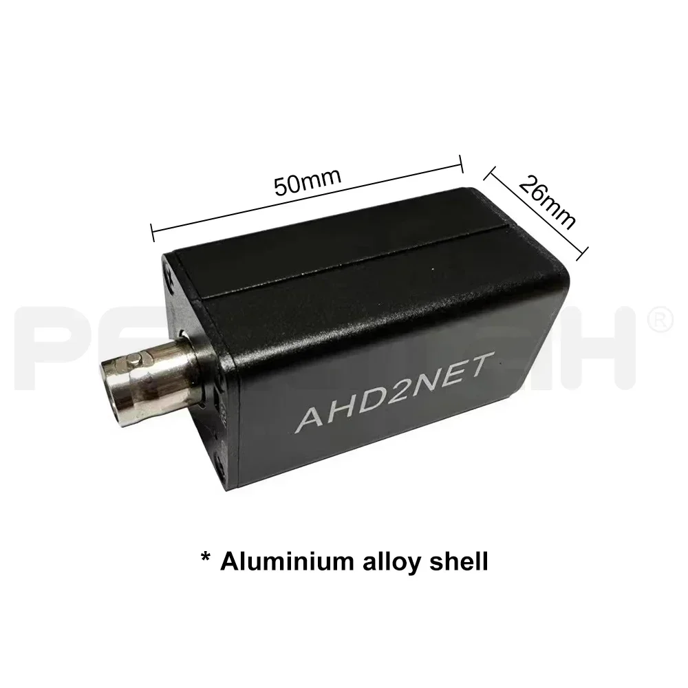 PEGATAH AHD/TVI/CVI مصدر إشارة تناظري إلى IP محول كاميرا 2MP 1080P Full HD، بروتوكول ONVIF، مخرج RJ45 لأنظمة NVR