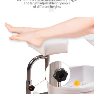وعاء كرسي سبا باديكير فاخر لمتجر حمام الأظافر وكراسي تدليك قدم الصالون الهيدروليكي للقدمين أفضل 10 بيع مانيكير وباديكير كرسي - No10
