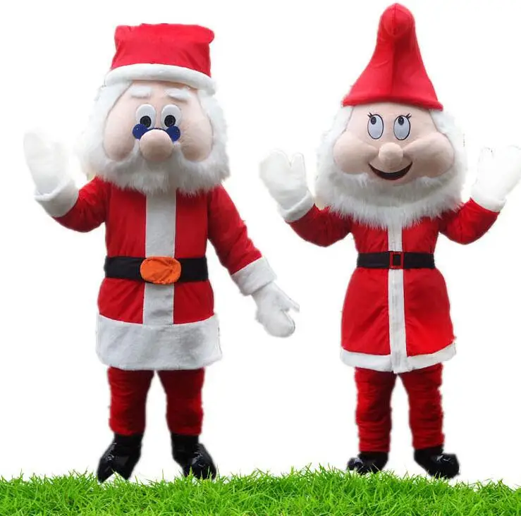 

Cosplay Costume Santa Claus Mascot Costume Cartoon Father Christmas Fancy Dress Christmas Party Maskote Factory direct