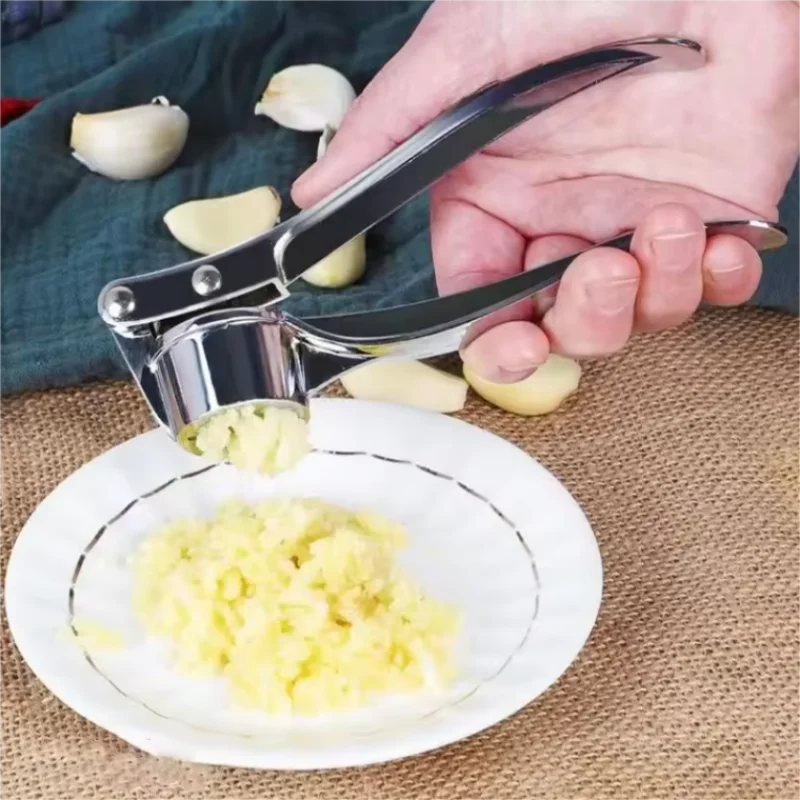 Garlic Masher Manual Garlic Masher Household Garlic Peeler Garlic Squeezing Garlic with Garlic Peeler Garlic Mashing Agent