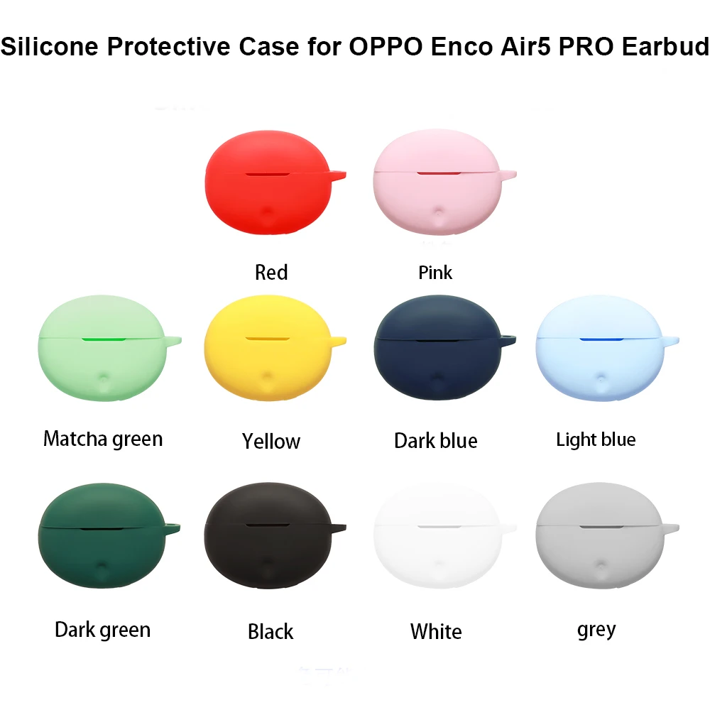 

for OPPO Enco Air5 Pro Wireless Earbuds cover Silicone Soft case for OPPO Enco Air5 Pro Shockproof Shell Case Protective Sleeve