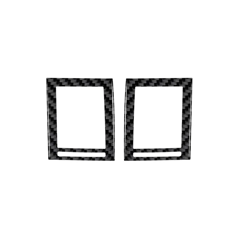 For 08-10 Chrysler 300 Carbon Fiber Left and Right Air Outlet Decorative Stickers Interior Modification Stickers