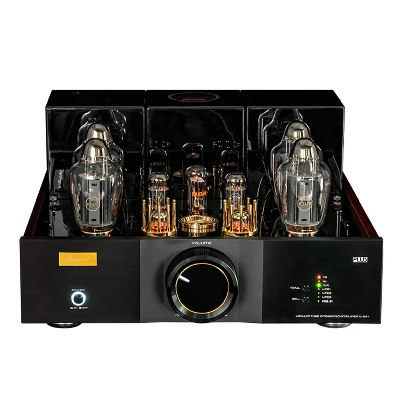 Ca-yin U-99i PLUS Kombinierter Audio-Leistungsverstärker Vakuumröhre TUNG-SOL KT170*4 Push-Pull-Klasse AB1 TR: 78 W * 2 Super Liner: 135 W*2