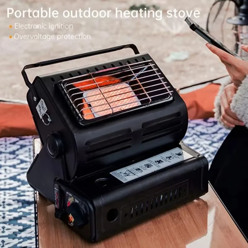 Outdoor Camping Gas Heater - Portable Gas Camping Stove Outdoor Picnic