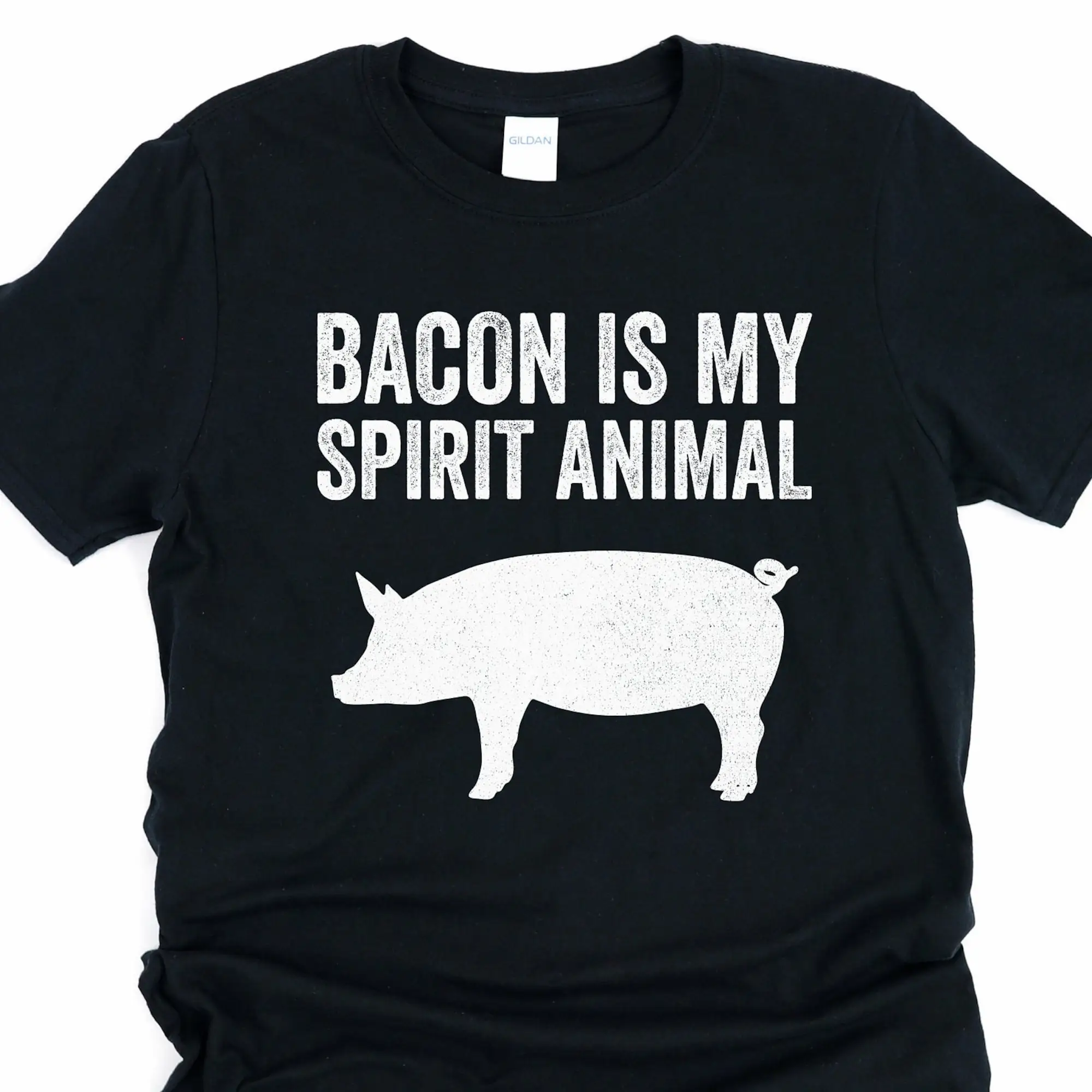 Bacon shirt, pork shirt, bacon is my spirit animal, father's day grilling gift for dad