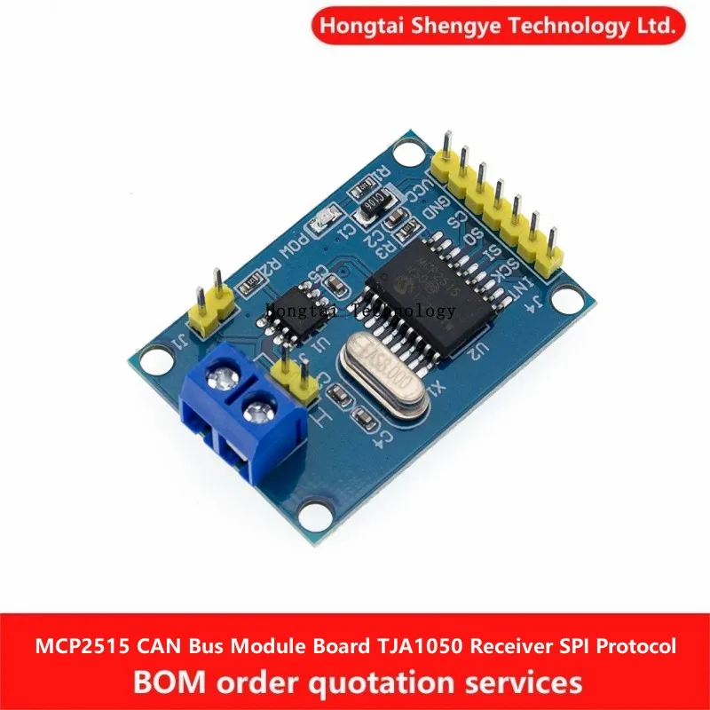 MCP2515 CAN Bus Module TJA1050 Receiver SPI Protocol 51 MCU Programming Routines