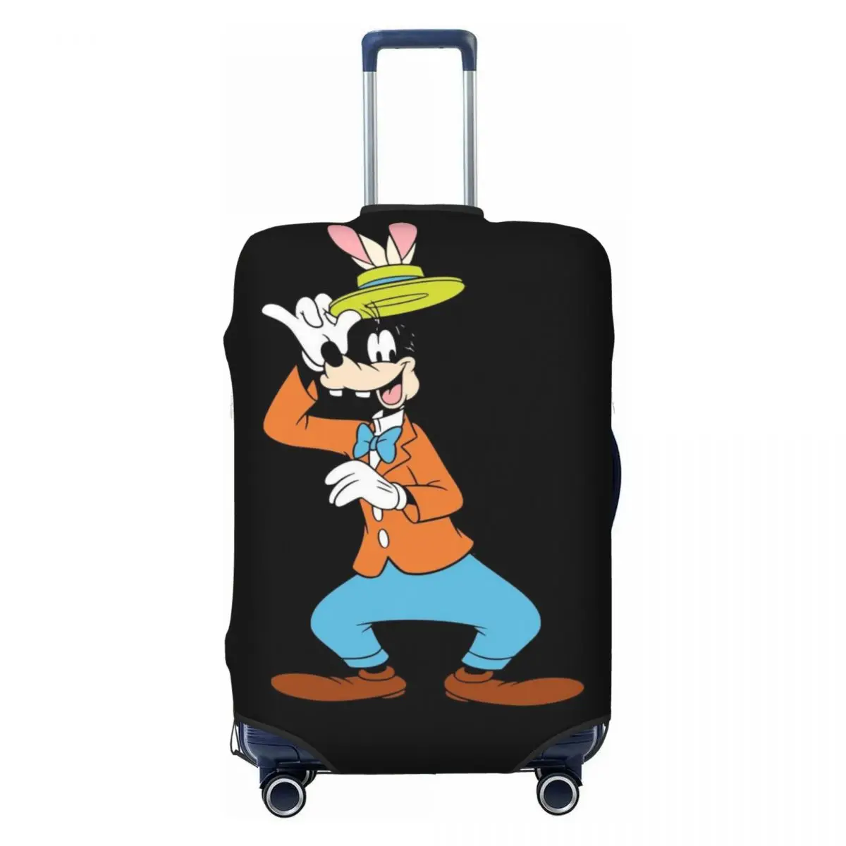 

Custom Donald Duck Goofy Goof Travel Luggage Cover Dust Proof Suitcase Cover Protector Fit 18-32 Inch