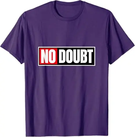 No Doubt Shirt für Teenager Lustige Meme-Shirts mit Teen-Slang T-Shirt Y2k Buchstaben Bedruckt Personalisierter Spruch Aufdruck Niedliches Teenager-Jungen-Shirt – Detail 8